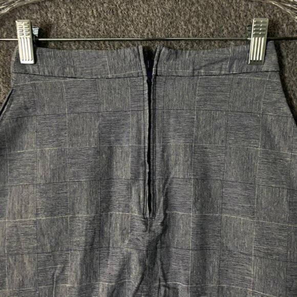 Alpha60 Women's Size XXS Blue High Rise Straight Leg Cropped Lagenlook Pants - Picture 4 of 10